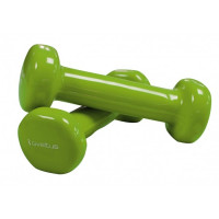 Set gantere aerobic epoxy de 2x1,5 kg, Sveltus, verde