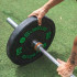 Bara olimpica 220 cm, otel cromat, incarcare 680 kg, Sveltus [2]