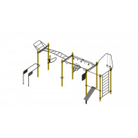 STATIE DE ANTRENAMENT CALISTHENICS OUTDOOR NINJA, ELEMENT FITNESS