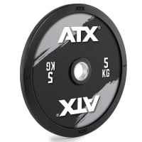 ATX® Full Rubber Bumper Plate - Design Color - 5 kg - 25 kg, 5 kg