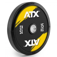 ATX® Full Rubber Bumper Plate - Design Color - 5 kg - 25 kg, 15 kg