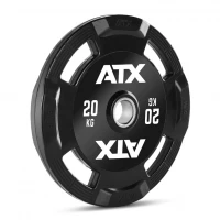 Discuri cu mâner din cauciuc, 50 mm,  ATX Logo, 1.25 kg - 25 kg, 20 kg