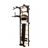 Spalier BenchK 733B, cu bara de tractiune cu 6 manere, suport pentru spate si banca antrenament