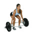 Hex Bar - bara hexagonala din otel cromat Dayu Fitness [3]