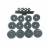 Set gantere reglabile 32 kg (2x16 kg) Dayu Fitness [3]