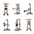 Aparat Power Tower, DY-DR-1025, Dayu Fitness, negru [2]