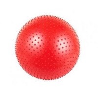 Minge de gimnastica cu puncte de masaj Dayu Fitness, Rosu