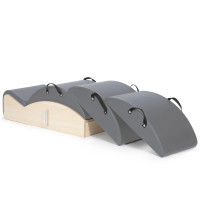 Corector de coloană 3 în 1, Gri