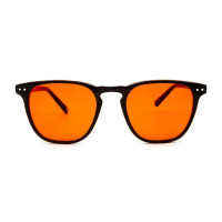 Ochelari cu lentile portocalii – Yama Black Orange, Filter Optix