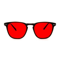 Ochelari cu lentile roșii pentru seară – Yama Black Red, Filter Optix