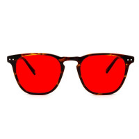 Ochelari cu lentile roșii pentru seară – Yama Cinnamon Red, Filter Optix