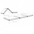 Saltea fitness pliabila maro, 180x60 cm, BenchK [5]