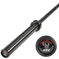 Bară Olimpică pentru Powerlifting ATX Black Mamba, 20 kg, 220 cm, Ø 50 mm, Black Oxide, 700 kg Bară Olimpică pentru Powerlifting ATX Black Mamba, 20 kg, 220 cm, Ø 50 mm, Black Oxide, 700 kg