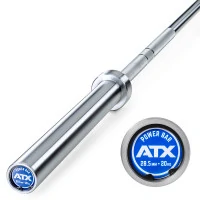 Bară Olimpică Powerlifting ATX 20 kg, 220 cm, Ø 50 mm, Crom Dur, Capacitate 700 kg Bară Olimpică Powerlifting ATX 20 kg, 220 cm, Ø 50 mm, Crom Dur, Capacitate 700 kg