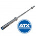 Bară Olimpică Powerlifting ATX 20 kg, 220 cm, Ø 50 mm, Crom Dur, Capacitate 700 kg [2]