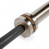ATX Powerlifting Training Bar - 165K - Black Oxid/Chrom - Bara de powerlifting antrenament [6]
