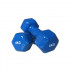 Gantere din Vinil Hexagonale 1–10 kg pentru Fitness și Aerobic, TheWay Fitness , 10kg [4]