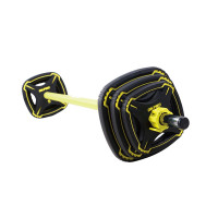 Set bara si discuri fitness - aerobic, TPU, 20 kg