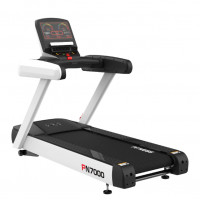 Banda de alergat PN7000-LED alb-negru, Profesionala, MBH Fitness