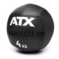 Minge de Perete pentru Antrenament Funcțional ATX® Wall Ball PVC Carbon Look – 4 kg