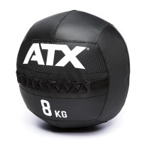 Minge de Perete pentru Antrenament Funcțional ATX® Wall Ball PVC Carbon Look – 8 kg