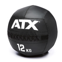 Minge de Perete pentru Antrenament Funcțional ATX® Wall Ball PVC Carbon Look –12 kg