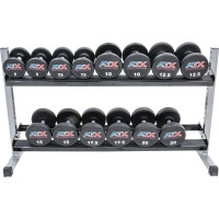 Suport 2 niveluri pentru gantere - 120 cm Suport 2 niveluri pentru gantere - 120 cm