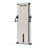 Scripete dublu reglabil cu prindere pe perete SH-08, Salter