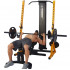 Aparat tip cadru Half Rack WB-HR19, Galben, Powertec [3]