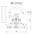 Accesoriu Presa Picioare WB-LPA24 Powertec [4]