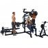 Aparat multifunctional cu 3 statii WB-MS Powertec Negru [2]