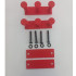 Accesoriu atasare benzi elastice pentru aparatul Power Rack WB-PR POWERTEC [4]
