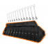 Chei combinate cu clichet, 8-19 mm, set 12 buc in husa textila [16]