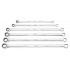 Chei inelare cu clichet, lungi, 8-19 mm, set 6 buc, in husa textila [2]