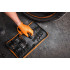 Set de scule pentru motociclete - 25 buc, husa suport din material buretat textil [27]