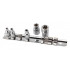 Set de scule pentru motociclete - 25 buc, husa suport din material buretat textil [18]