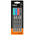 Marker de constructie, 4 culori, permanent, rezistent la apa, lac, aluminiu, 4 buc. [2]