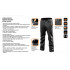 Pantaloni de lucru, material softshell, marimea XXXL [2]