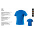 Tricou HD+, albastru, marimea M [2]