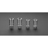 Set extractoare cilindrice , 4 piese,1/2''. CrV [2]