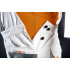 Pantaloni cu bretele, albi, marimea XL/56 [4]