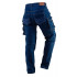 Pantaloni de lucru DENIM, cu intarituri la genunchi, marimea M [2]