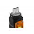 Lanterna reincarcabila USB, 3.7V Li-Ion, 300 lm 2 in 1 CREE XPE + COB,  LED [3]