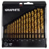 Burghie metal, HSS-TiN , 1.0-10.0 mm, 19 buc -set [2]