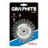 Perie conica, gri, 115xM14mm , sarma inox impletita 0.5mm [2]