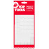 Set 106 pastile adezive/opritoare, diverse forme-albe [2]