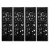 Lampa solara tip stalp de gradina, 4 buc. reincarcabile,  1.2V, Ni-mh [2]