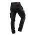 Pantaloni de lucru DENIM cu 5 buzunare, negri, marimea XS [4]