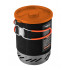 Set camping (vas gatit camping cu manere si protectie de neopren + arzator + bol, si sac de transport) [8]
