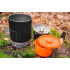 Set camping (vas gatit camping cu manere si protectie de neopren + arzator + bol, si sac de transport) [14]